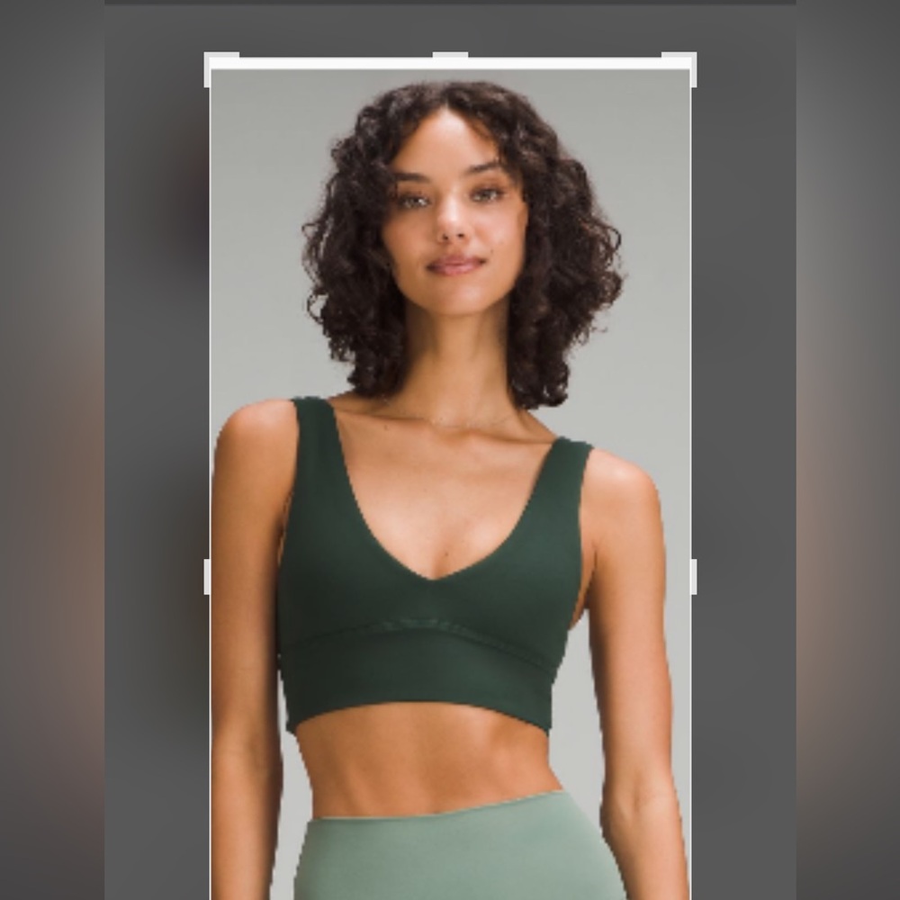 Lululemon align v neck light support bra A/B cup